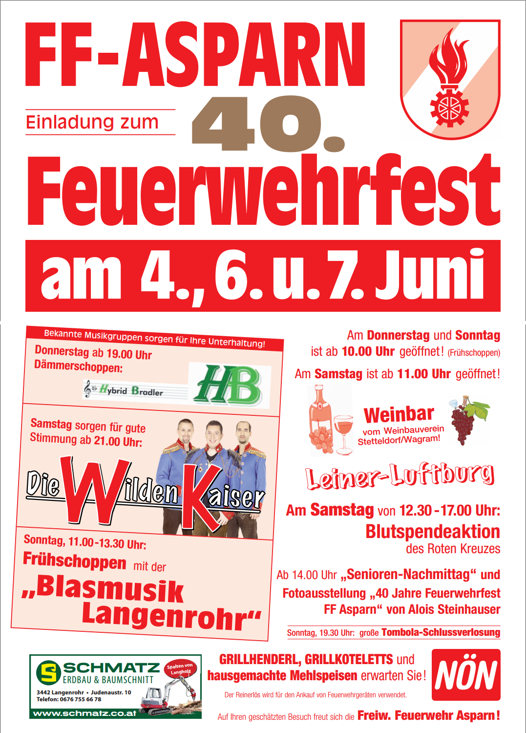FF-Fest in Asparn 2015 Feuerwehrheurigen
