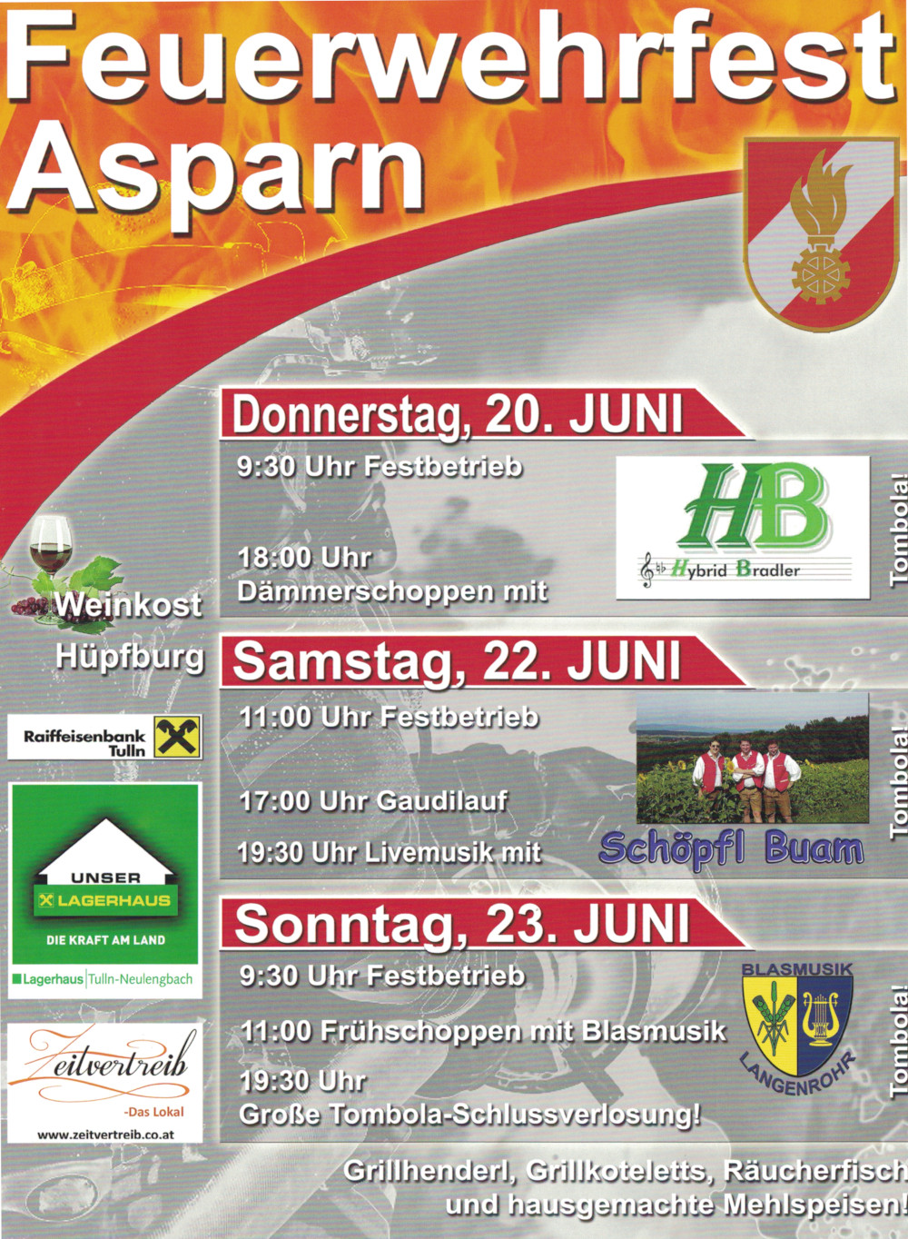 FF-Fest in Asparn 2019 Feuerwehrheurigen