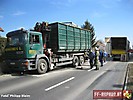 Verkehrsunfall mit 2 LKW