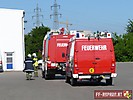 Einsatzübung Lagerhaus