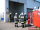 Einsatzübung Lagerhaus