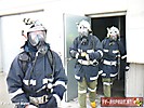 Atemschutzübung im Brandhaus