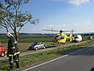 Schwerer Verkehrunfall B19
